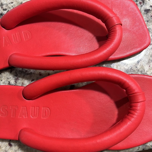 Staud Rio Red Sandals - Picture 2 of 6